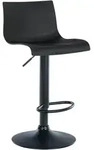 CLP Barhocker, Schwarz, Metall, 39x84x36 cm, Esszimmer, Barm&ouml;bel, Barhocker
