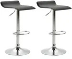 CLP Barhocker, Schwarz, Metall, 36x63x39 cm, Esszimmer, Barm&ouml;bel, Barhocker