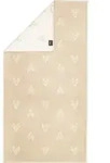 Cawoe Duschtuch, Beige, Textil, Grafikmuster, 70x140 cm, Badtextilien,...