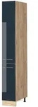 Vicco Apothekerschrank, Dunkelblau, Honigeiche, Holzwerkstoff, 5 F&auml;cher, 2