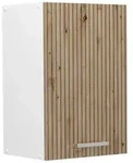 Vicco H&auml;ngeschrank, Eiche Artisan, Wei&szlig;, Holzwerkstoff, 1 F&auml;cher, Rechteckig,