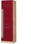 Vicco K&uuml;hlumbauschrank, Bordeaux, Honigeiche, Holzwerkstoff, 1 F&auml;cher,...