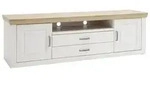 Landscape Tv-Element, Eiche, Pinien, Holzwerkstoff, 2 F&auml;cher, 2 Schublade(n)