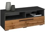 Mid.you Lowboard, Anthrazit, Honigeiche, Kunststoff, 95x39x40 cm, stehend,