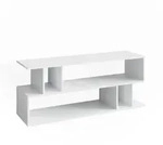 Vicco Lowboard, Wei&szlig;, Holzwerkstoff, 4 F&auml;cher, Rechteckig, 120x50.6x35 cm,