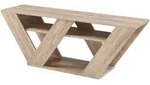 [en.casa] Fernsehtisch, Eiche, Holzwerkstoff, 30x40x110 cm, Wohnzimmer, TV...