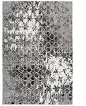 Kayoom Flachwebeteppich Iglesia 100 Grau, Grau, Textil, Vintage, rechteckig, 80x150