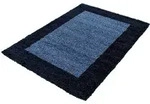 Ayyildiz Hochflorteppich Life 1503, Dunkelblau, Textil, Bord&uuml;re, rechteckig,