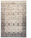 Novel Flachwebeteppich Galaxy 1400 Beige / Blau, Blau, Beige, Textil, Vintage,