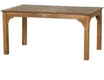 Gardenson Gartentisch, Akazie, Holz, Akazie, rechteckig, eckig, 100x74x150 cm,