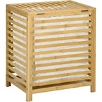 Homcom W&auml;schekorb,, Natur, Naturmaterialien, 36x60x50 cm, Ordnen & Aufbewahren,