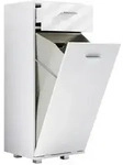 Mid.you Midischrank, Wei&szlig;, Kunststoff, 1 Schublade(n) Schubladen, 40x101x35 cm,