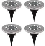 Globo Lighting Led, Silber, Metall, Rund, 13x11.8x13 cm, Lampen & Leuchten,