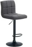 CLP Barhocker, Hellgrau, Metall, 46x94x47 cm, Esszimmer, Barm&ouml;bel, Barhocker