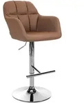 CLP Barhocker, Hellbraun, Textil, 57x97x59 cm, Esszimmer, Barm&ouml;bel, Barhocker