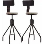 CLP Barhocker, Bronze, Metall, 45x93x45 cm, Esszimmer, Barm&ouml;bel, Barhocker