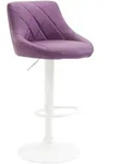 CLP Barhocker, Lila, Metall, 46x83x49 cm, Esszimmer, Barm&ouml;bel, Barhocker