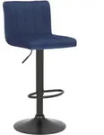 CLP Barhocker, Blau, Metall, 41x87x49 cm, Esszimmer, Barm&ouml;bel, Barhocker