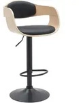 CLP Barhocker, Schwarz, Metall, 48x87x50 cm, Esszimmer, Barm&ouml;bel, Barhocker