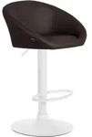 CLP Barhocker, Braun, Textil, 55x86x51 cm, Esszimmer, Barm&ouml;bel, Barhocker