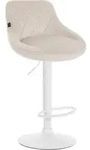 CLP Barhocker, Creme, Metall, 46x83x49 cm, Esszimmer, Barm&ouml;bel, Barhocker