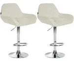 CLP Barhocker, Creme, Metall, 51x89x52 cm, Esszimmer, Barm&ouml;bel, Barhocker