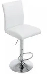 CLP Barhocker, Wei&szlig;, Metall, 38.5x95x47 cm, Esszimmer, Barm&ouml;bel, Barhocker