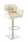 CLP Barhocker, Creme, Metall, 64x88x45 cm, Esszimmer, Barm&ouml;bel, Barhocker