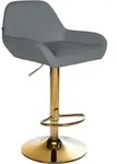 CLP Barhocker, Grau, Metall, 51x89x52 cm, Esszimmer, Barm&ouml;bel, Barhocker