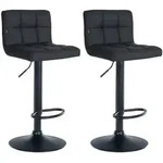 CLP Barhocker, Schwarz, Metall, 40x85x40 cm, Esszimmer, Barm&ouml;bel, Barhocker