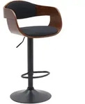 CLP Barhocker, Schwarz, Metall, 48x87x50 cm, Esszimmer, Barm&ouml;bel, Barhocker