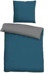 biberna Bettw&auml;sche-Garnitur, Blau, Textil, Uni, 135x200 cm, Schlaftextilien,