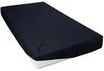 Spannbetttuch, Schwarz, Textil, 190x200 cm, b&uuml;gelleicht, b&uuml;gelfrei, weich und