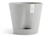 Ecopots Blumentopf, Hellgrau, Kunststoff, Beton Optik, Rund, 35.7 cm,...
