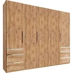 Mid.you Dreht&uuml;renschrank Wimex Level 36A, Eiche, Holzwerkstoff, 3 F&auml;cher, 6