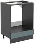 Vicco Herdumbauschrank, Blaugrau, Anthrazit, Holzwerkstoff, 1 F&auml;cher,...