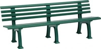 Modante GARTENBANK Gr&uuml;n 150x74x54 cm