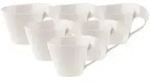 Villeroy & Boch Cappuccinotasse, Wei&szlig;, Keramik, 0.25 L, Kaffee & Tee, Tassen,