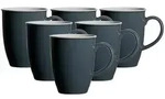 Ritzenhoff Breker Kaffeebecher, Anthrazit, Keramik, Kaffee & Tee, Tassen,
