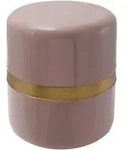Kayoom Beistelltisch, Gold, Altrosa, Metall, Uni, rund, S&auml;ule, 47 cm,...