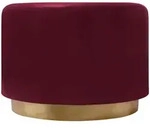 Kayoom Beistelltisch, Gold, Beere, Metall, Uni, rund, Sockel, 43 cm, Wohnzimmer,