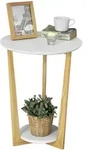 SoBuy Beistelltisch, Wei&szlig;, Holzwerkstoff, 45x60x25 cm, Wohnzimmer,...