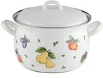 Riess Topf, Wei&szlig;, Glas, Kochen, T&ouml;pfe, Fleischt&ouml;pfe
