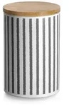 Dose, Schwarz, Metall, 10.5x16.5x10.5 cm, K&uuml;chenzubeh&ouml;r, Vorratsbeh&auml;lter,