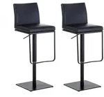 CLP Barhocker, Schwarz, Metall, 42x86x44 cm, Esszimmer, Barm&ouml;bel, Barhocker