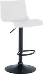 CLP Barhocker, Wei&szlig;, Metall, 39x84x36 cm, Esszimmer, Barm&ouml;bel, Barhocker