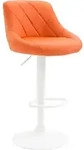 CLP Barhocker, Orange, Metall, 46x83x49 cm, Esszimmer, Barm&ouml;bel, Barhocker
