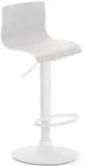 CLP Barhocker, Wei&szlig;, Metall, 39x84x36 cm, Esszimmer, Barm&ouml;bel, Barhocker