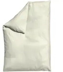 Schlafgut Bettdeckenbezug Knitted Jersey, Hellgelb, Textil, Uni, 135-140x200 cm,