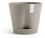 Ecopots Blumentopf, Taupe, Kunststoff, Beton Optik, Rund, 35.7 cm, Dekoration,...